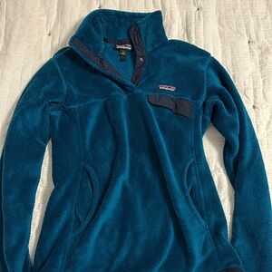 Teal Patagonia Pullover